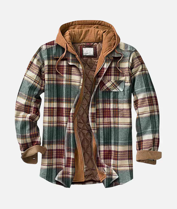 Tristan™ - Stylish Patchwork Plaid Jacket