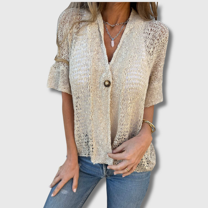 Cherry™ - Elegant Textured Top