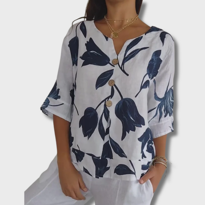 Peggy™ - Floral Blouse