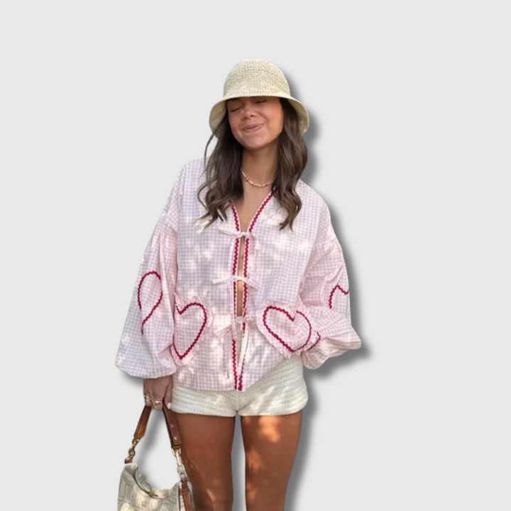 Sheila™ - Heart Blouse