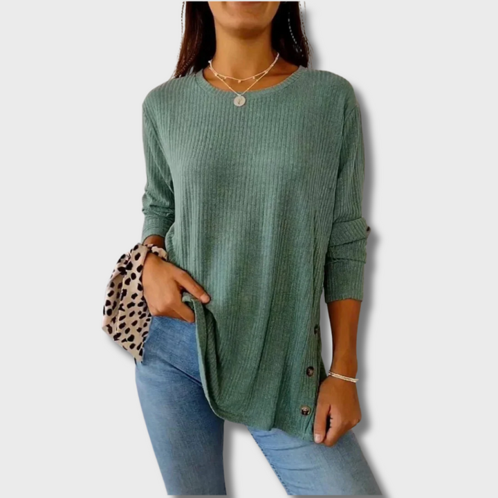 Stacy™ - Soft Button-Down Top