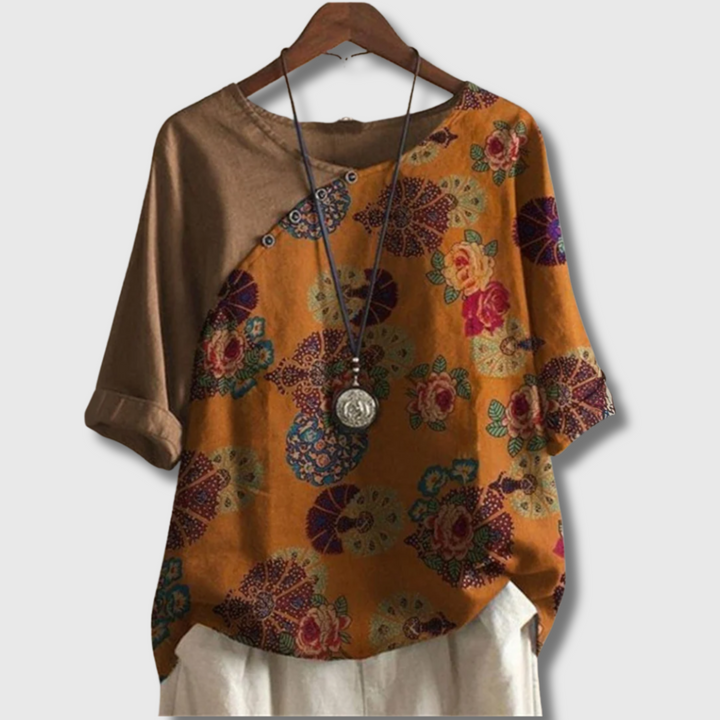 Lunta™ - Flattering Elegant Blouse