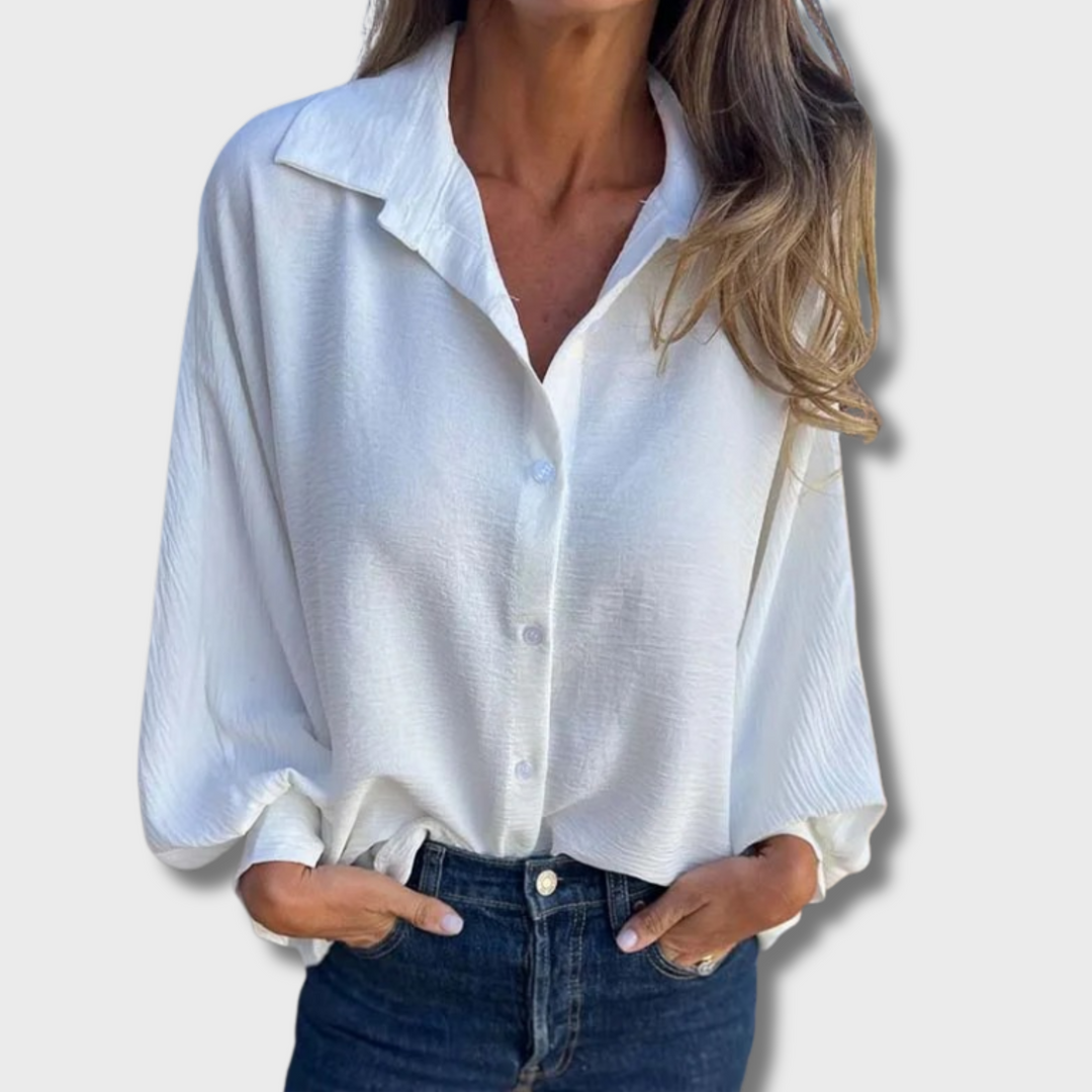 Beline™ - Button-Up Blouse