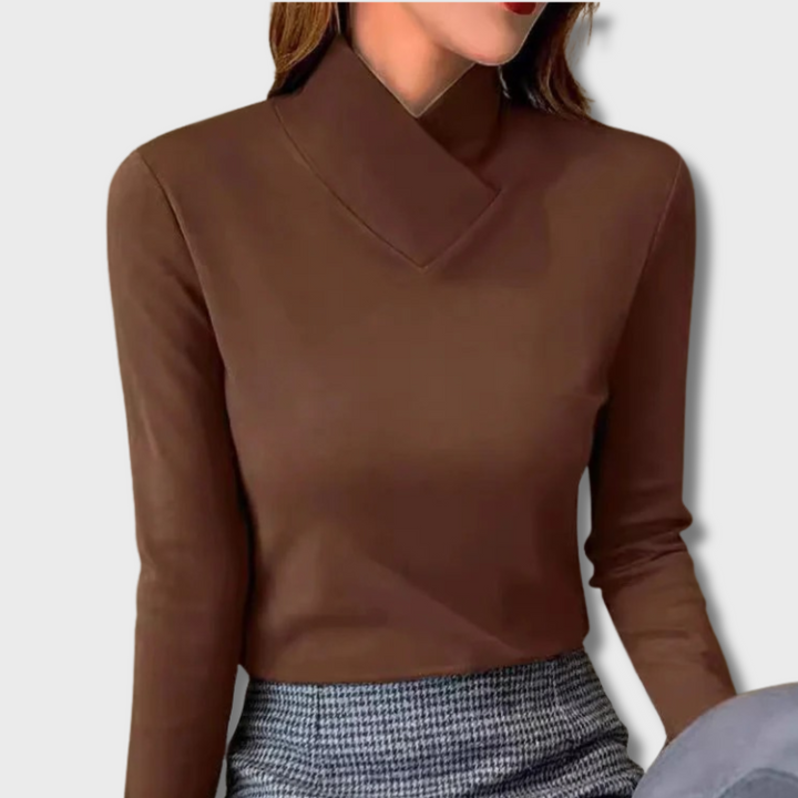 Esther™ - Elegant Turtleneck Fit