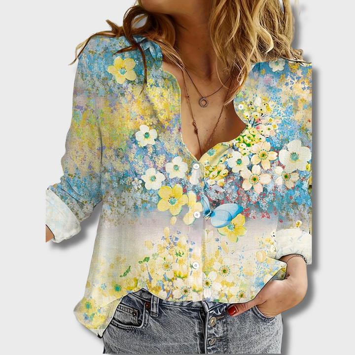 Bernice™ - Floral Boho Blouse