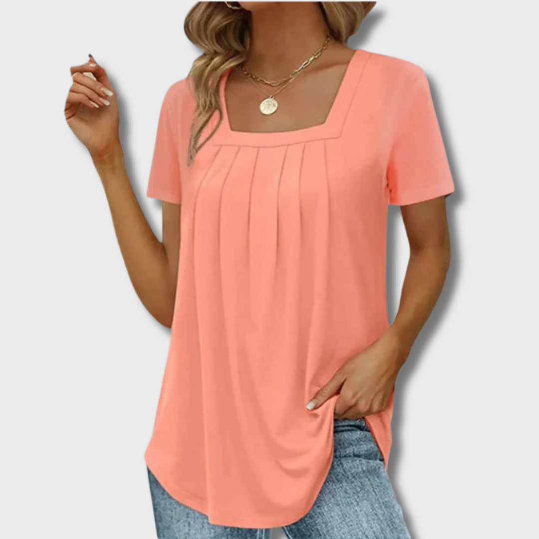 Shelly™ - Pleated Blouse