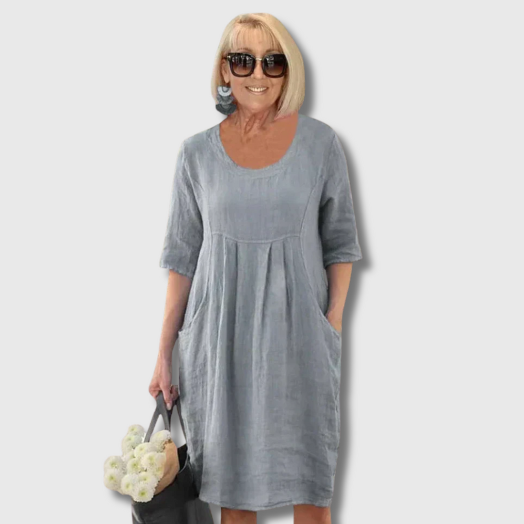 Elani™ - Loose Dress with Pockets