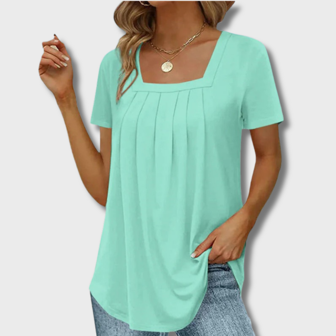 Shelly™ - Pleated Blouse