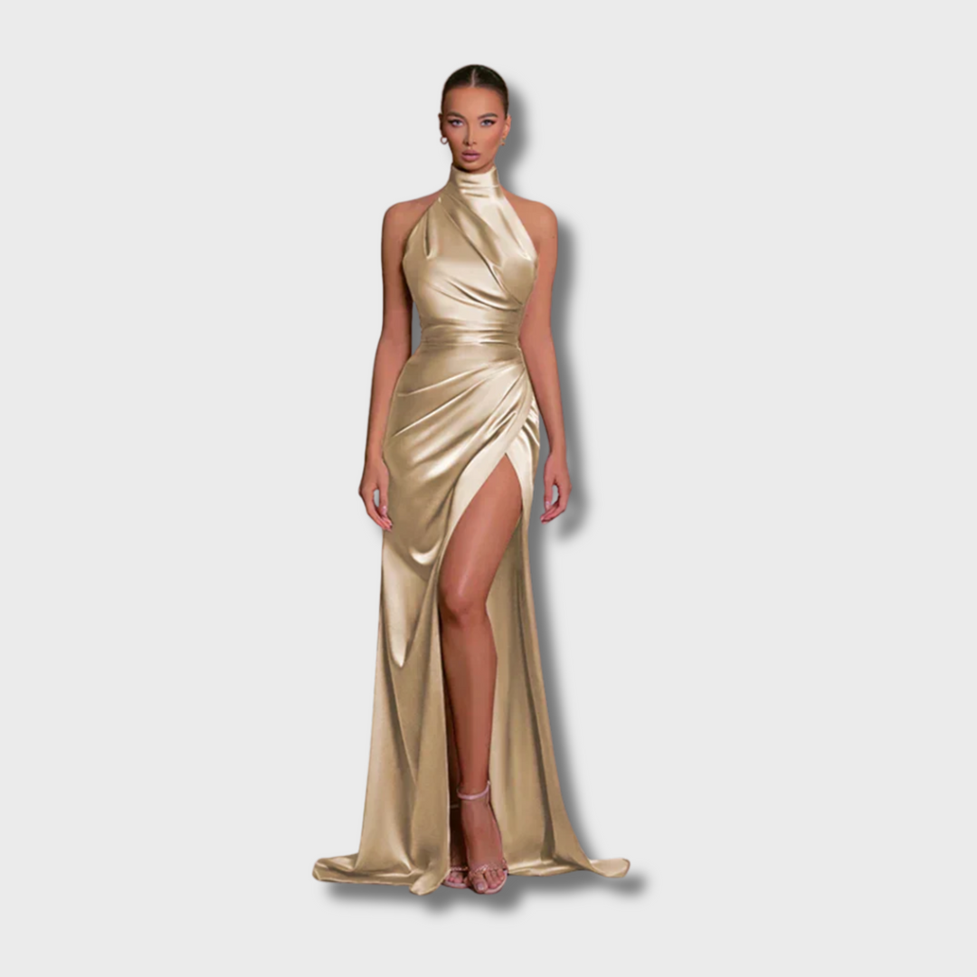 Cello™ - Sleek Slit Gown