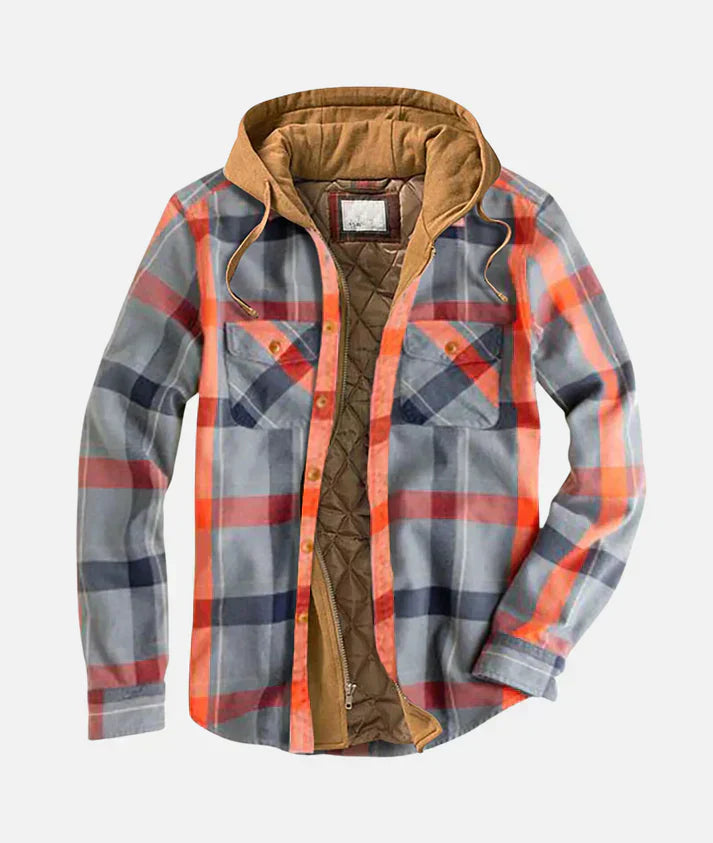 Tristan™ - Stylish Patchwork Plaid Jacket