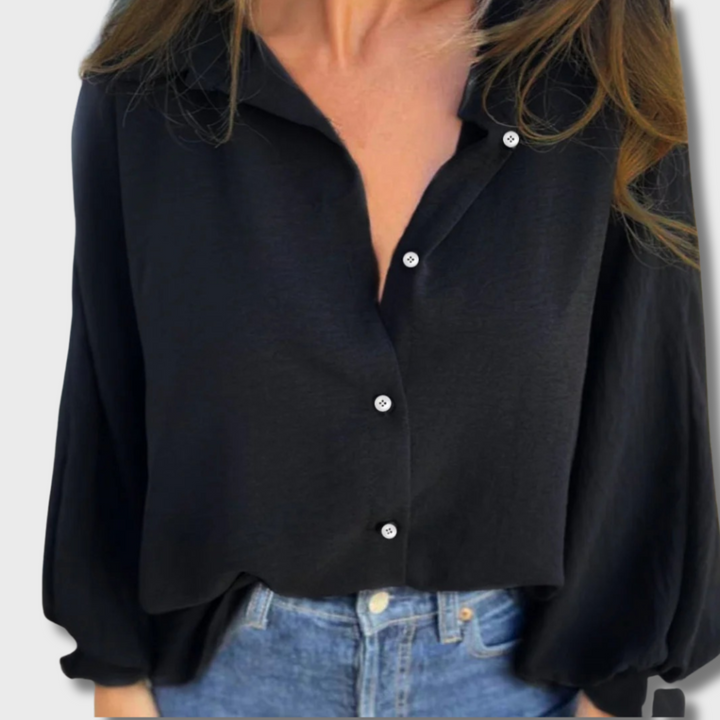Beline™ - Button-Up Blouse