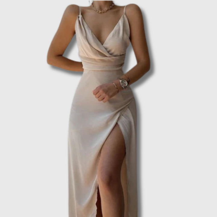 Rosenda™ - Elegant Dress with Slit