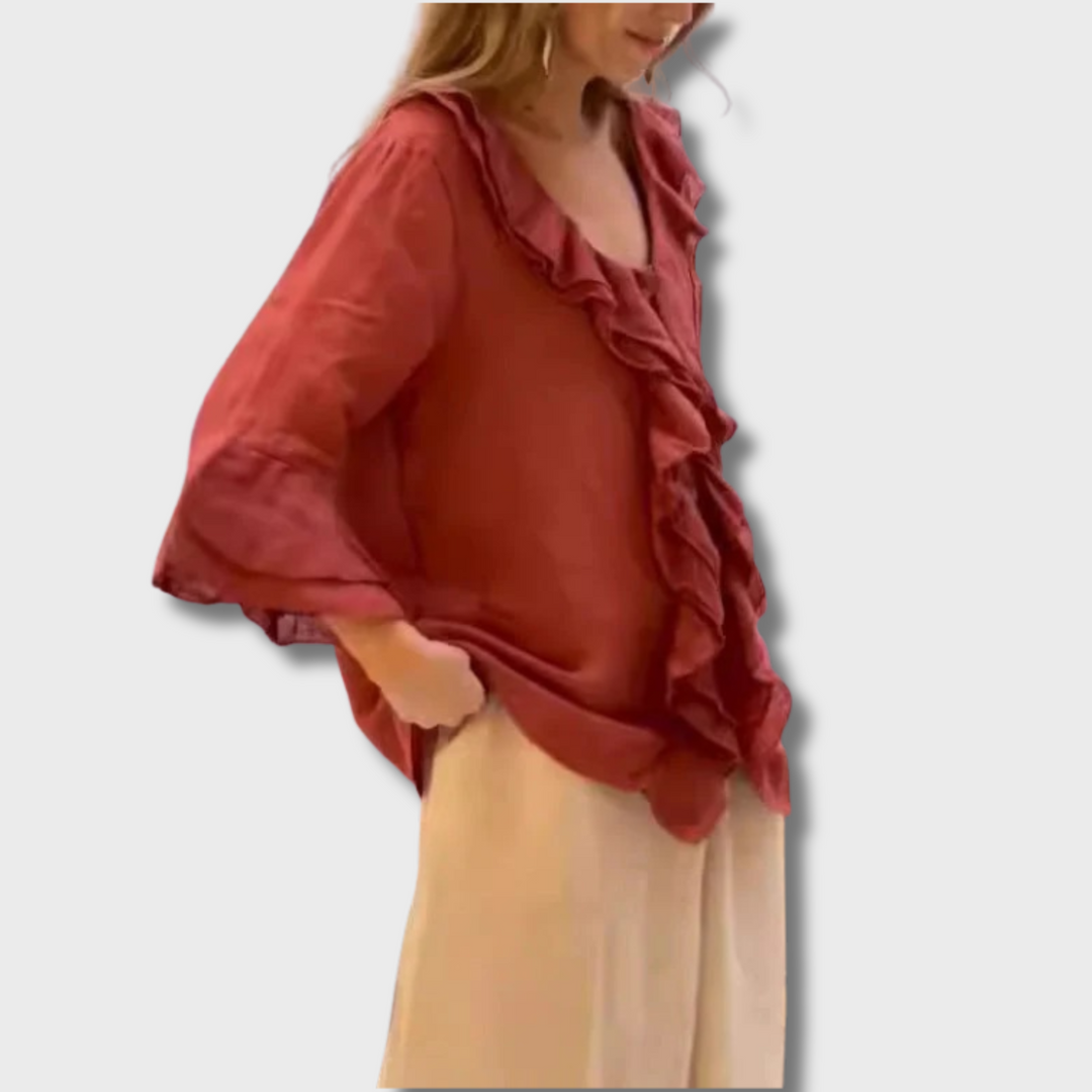 Demelza™ - Ruffled Blouse