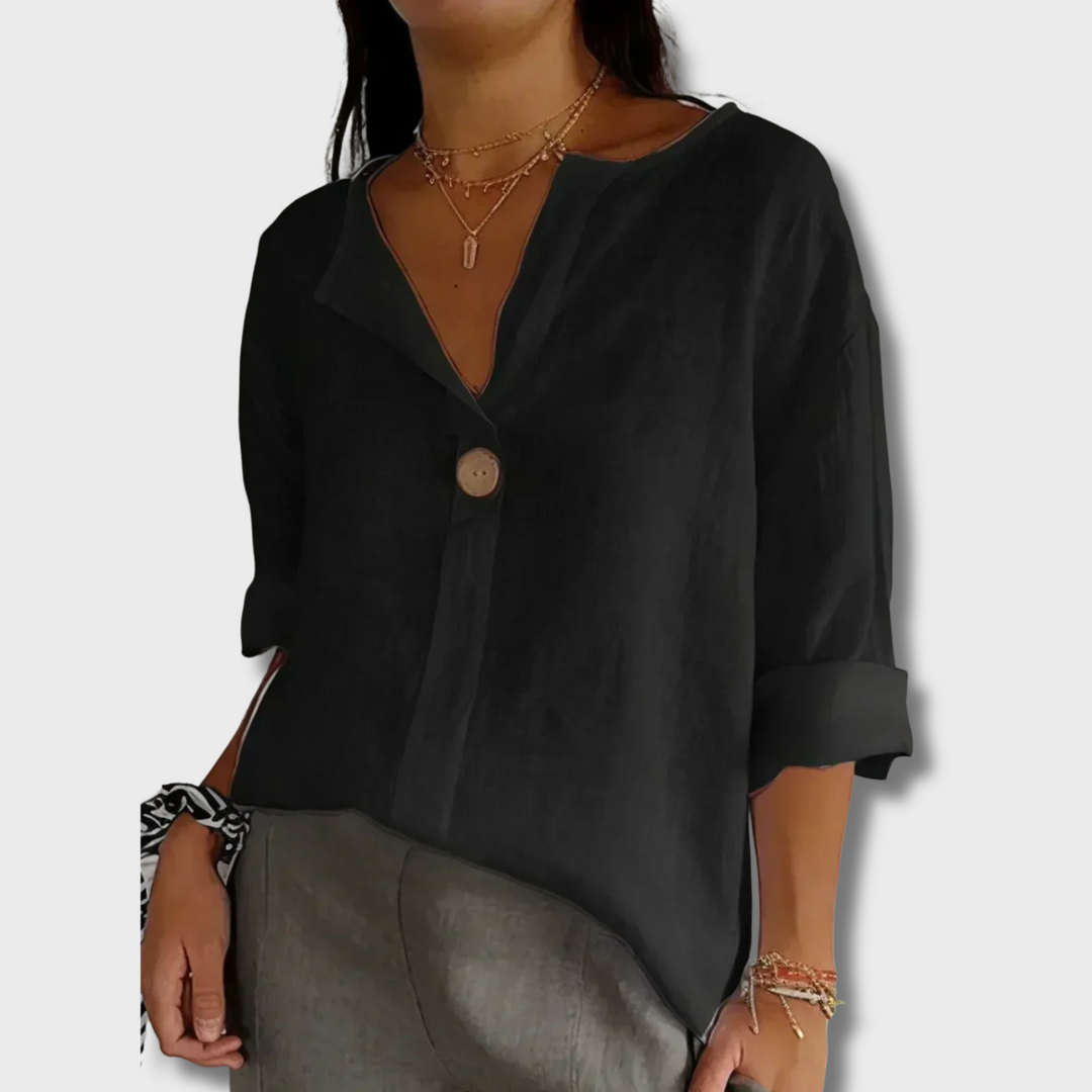 Juanita™ - Casual V-neck Blouse