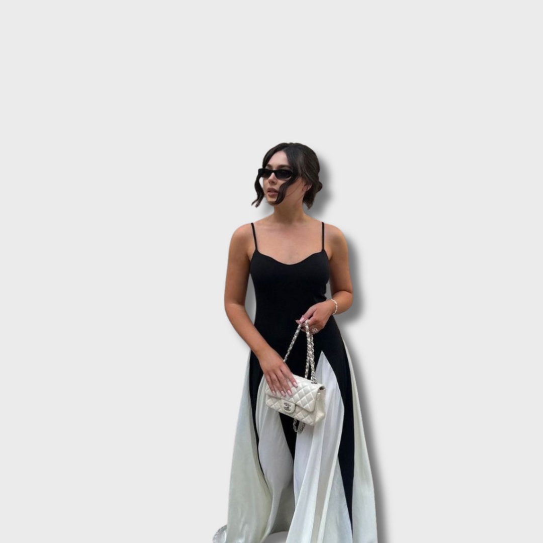 Kitty™ - Paneled Maxi Dress