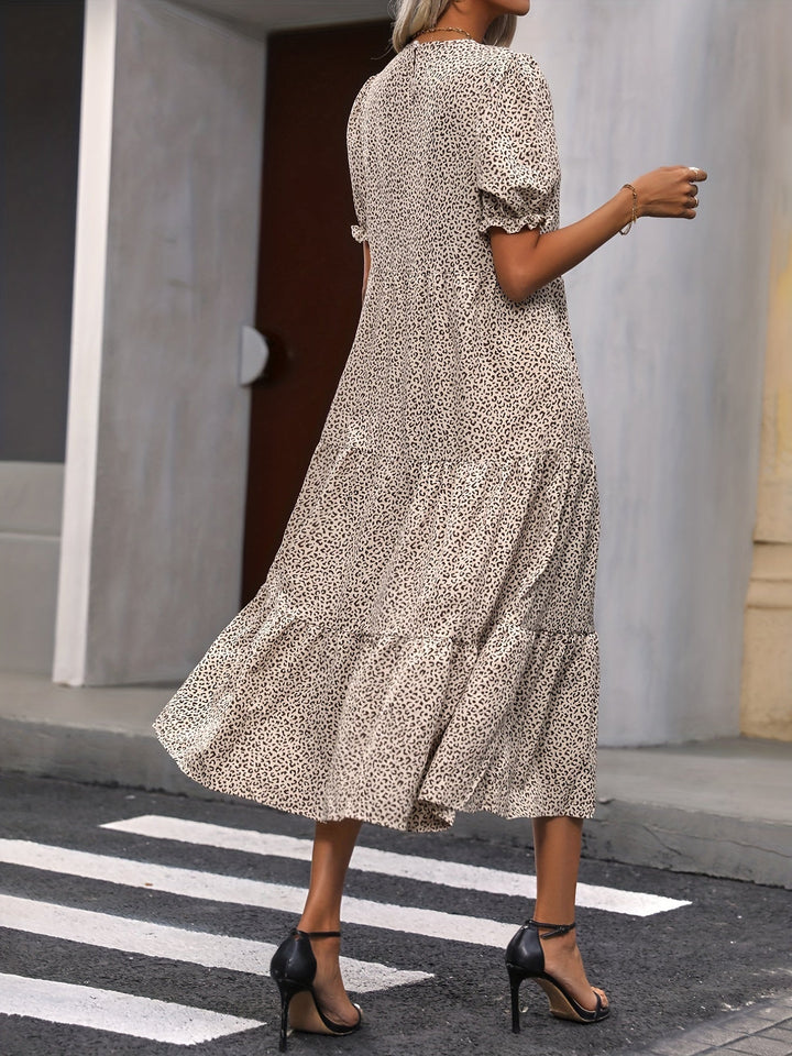 Allison™ - Puff Sleeve Dress