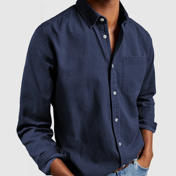 Liam™ - Signature Cotton Tailored Shirt