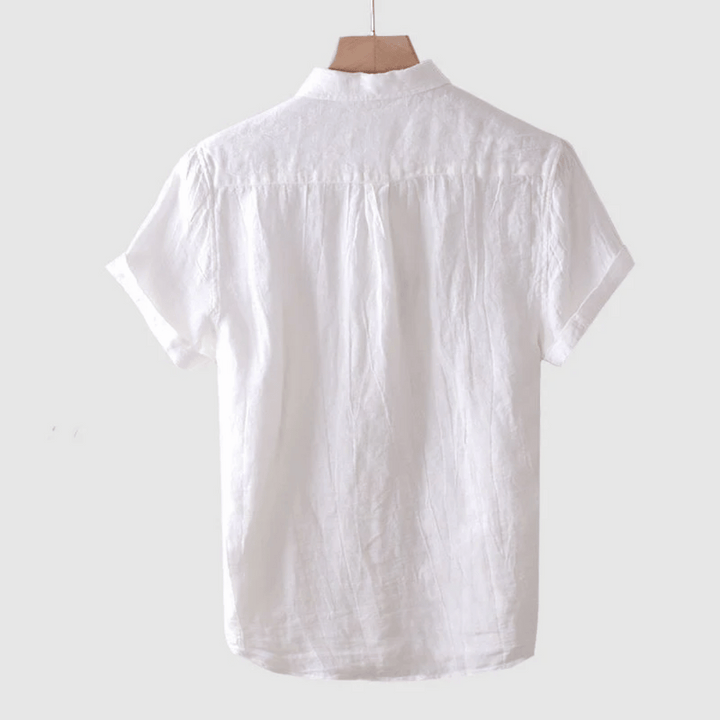 Cooper™ - Short Sleeve Linen Shirt