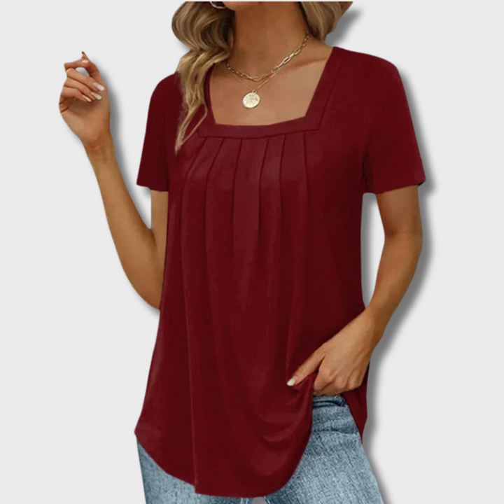 Shelly™ - Pleated Blouse