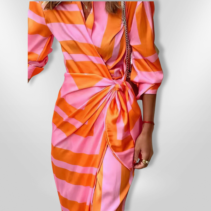 Juniya™ - Printed Wrap Dress