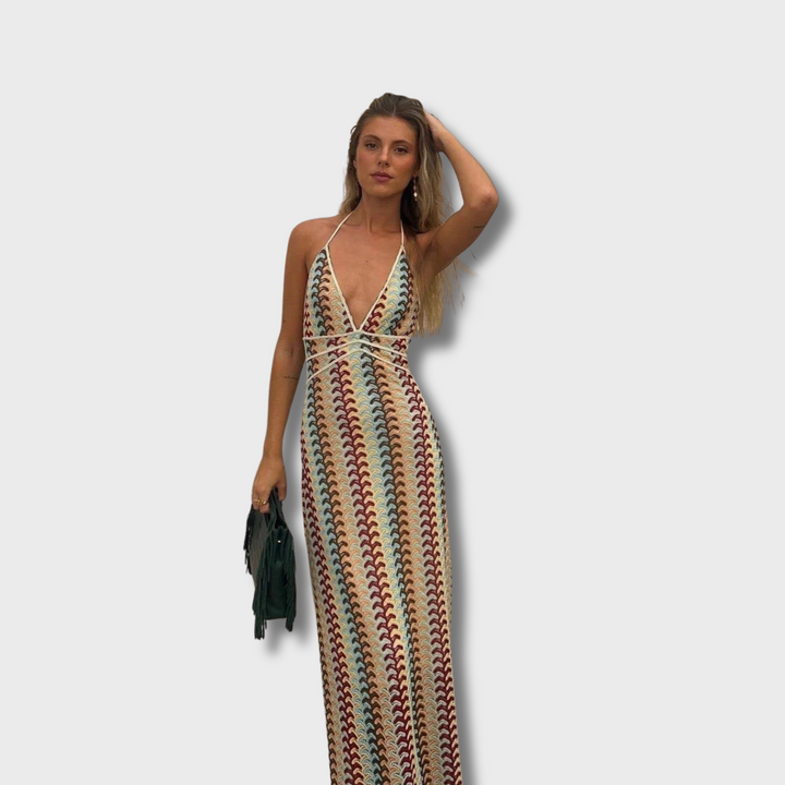 Yonna™ - Boho Crochet Beach Tunic Dress