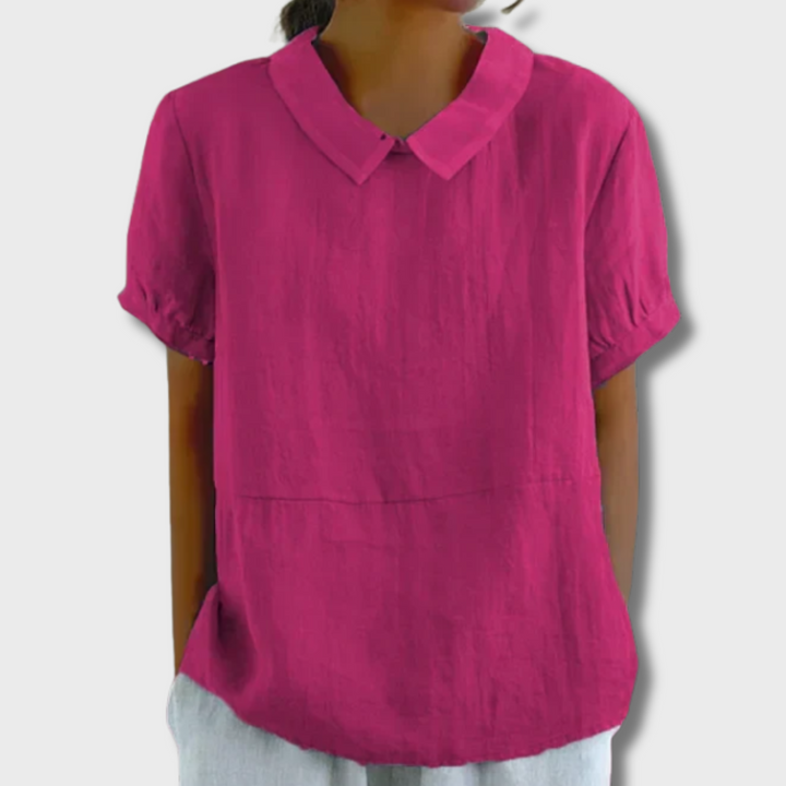Ramona™ - Relaxed Fit Collared Blouse