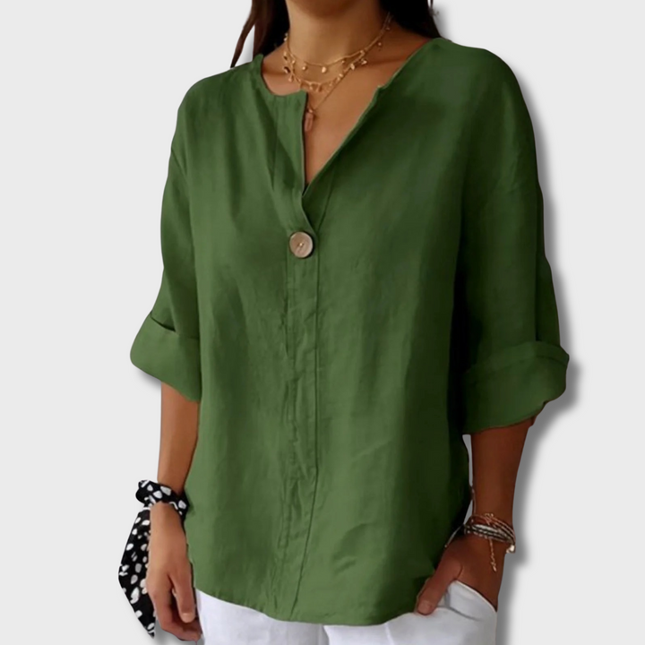 Juanita™ - Casual V-neck Blouse