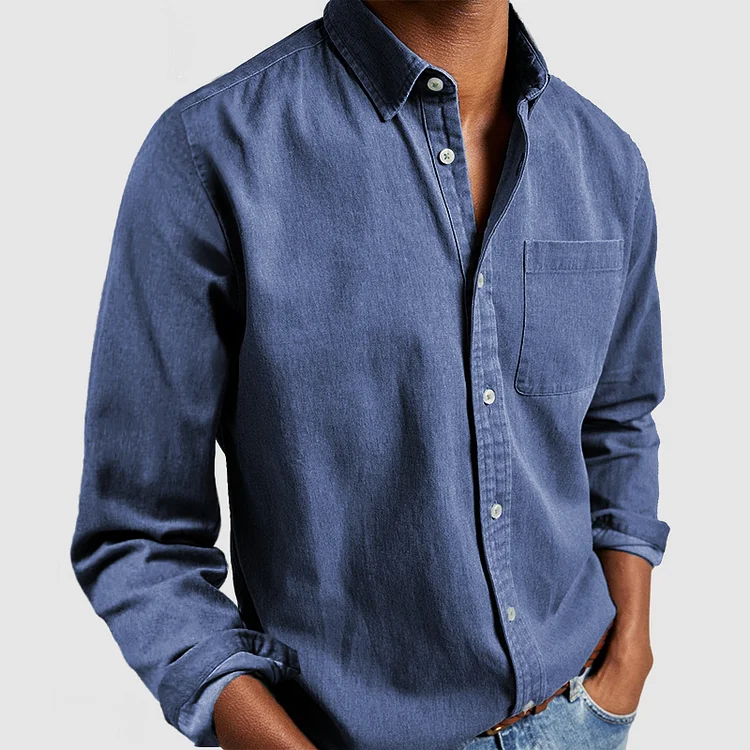 Liam™ - Signature Cotton Tailored Shirt