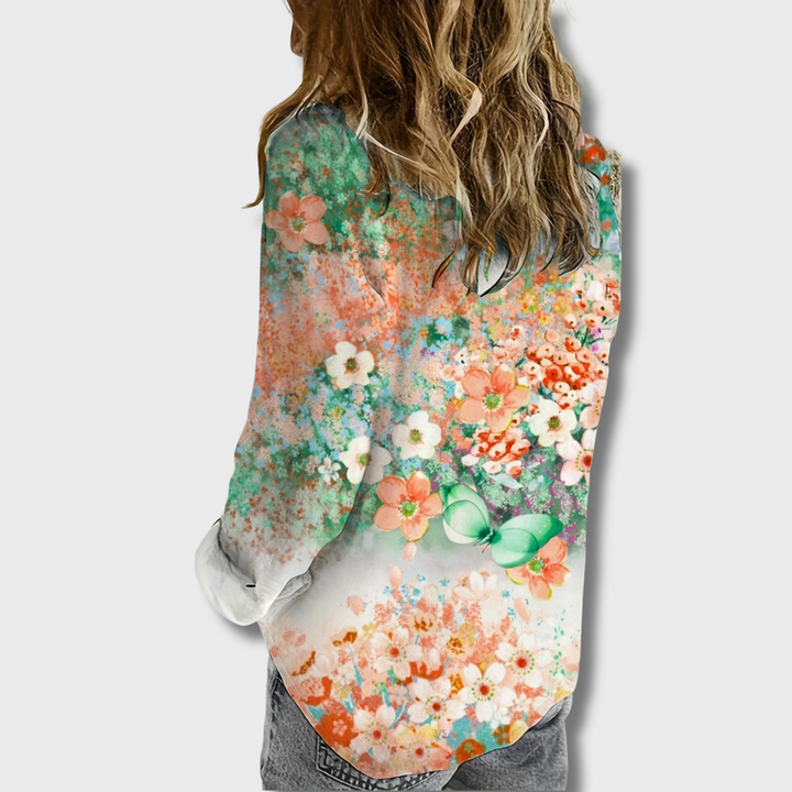 Bernice™ - Floral Boho Blouse