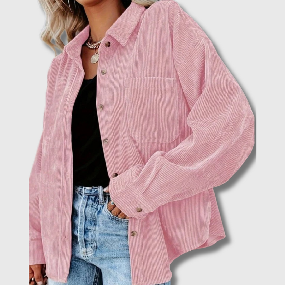 Gwen™ Vintage velvet shirt