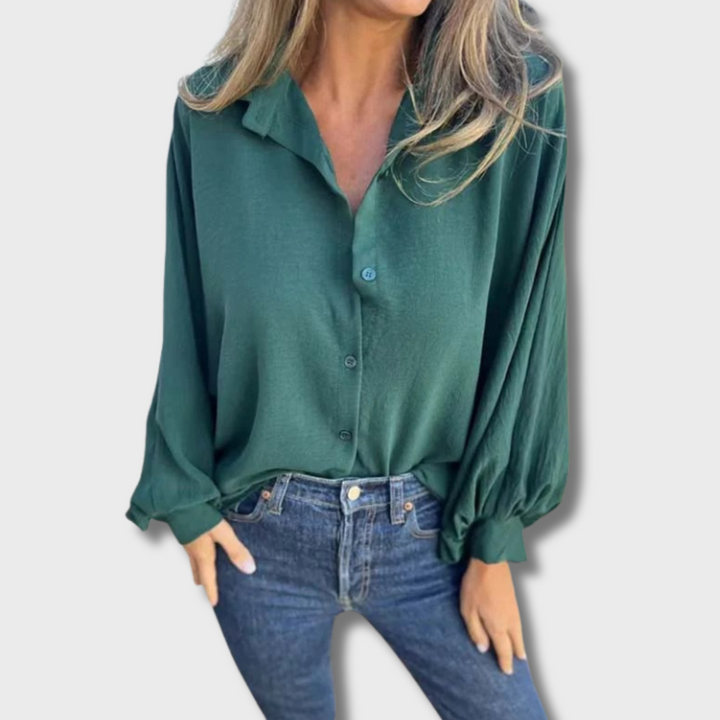 Beline™ - Button-Up Blouse