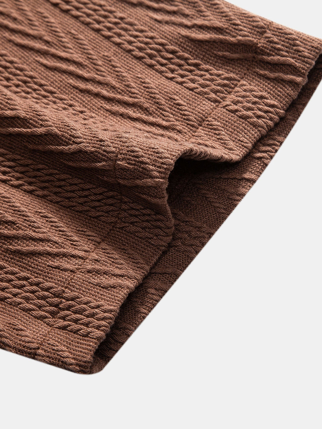 Elio™ - Cuban Shirt and Textured Shorts