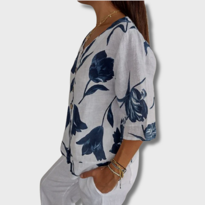 Peggy™ - Floral Blouse