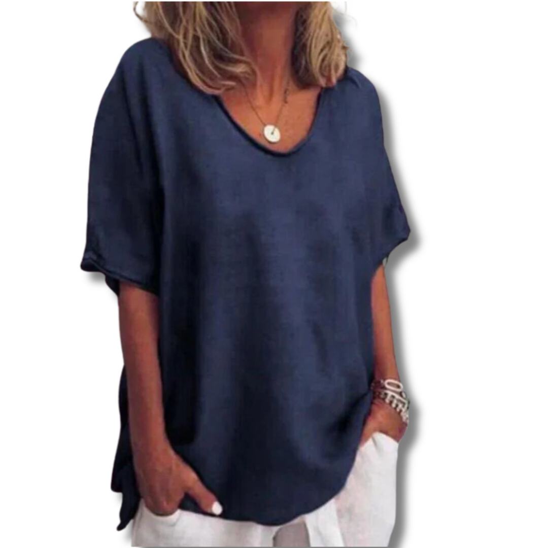 Alora™ - Comfortable Loose Blouse