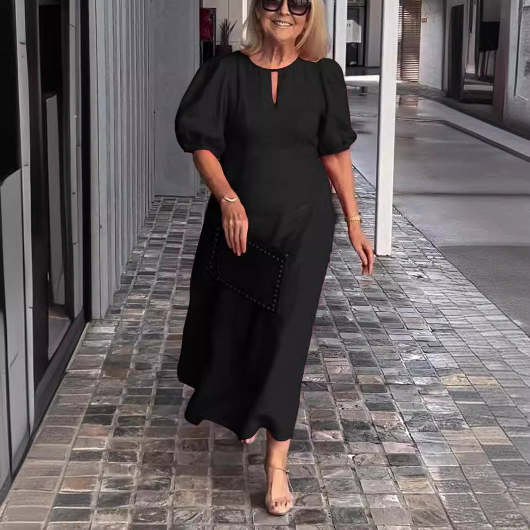 Gellie™ - Elegant Essence Midi Dress