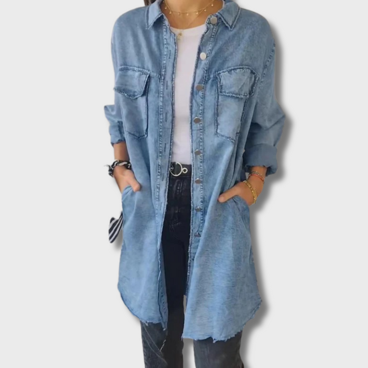 Olivienne™ - Denim Shirt