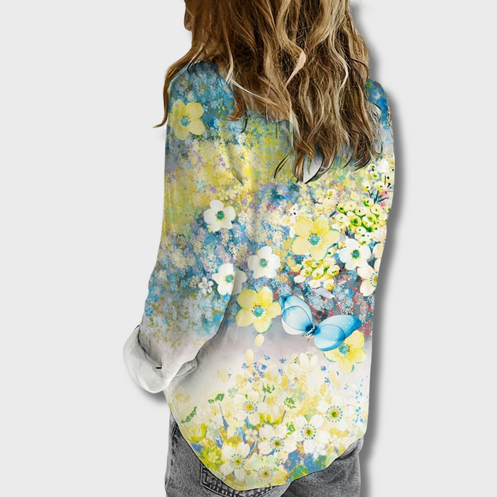 Bernice™ - Floral Boho Blouse