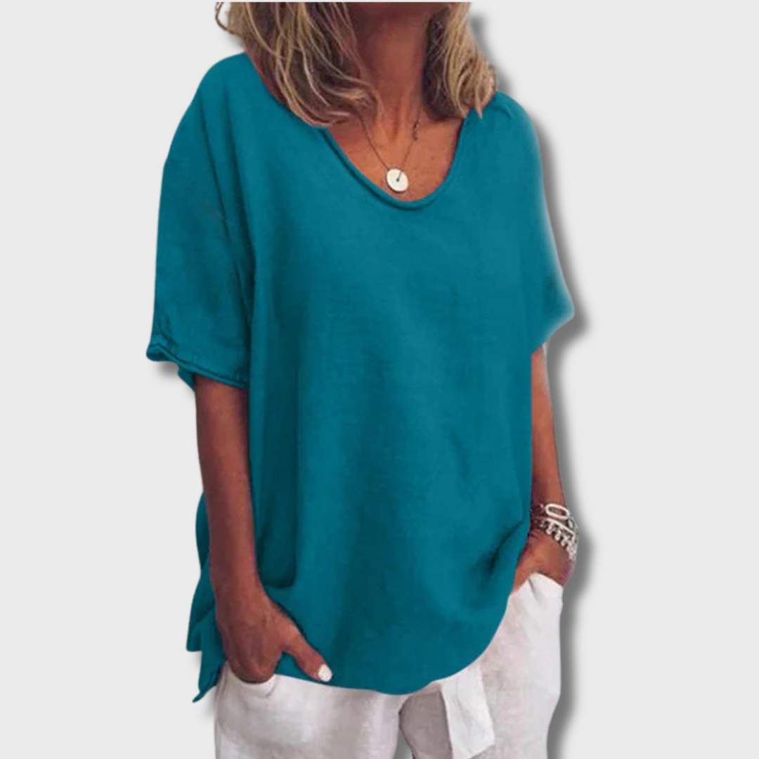 Alora™ - Comfortable Loose Blouse