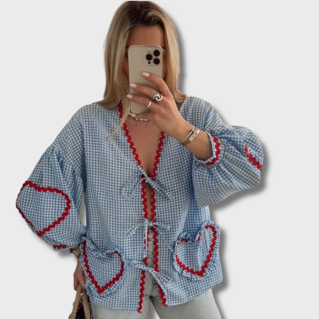 Queniva™ - Heart Blouse