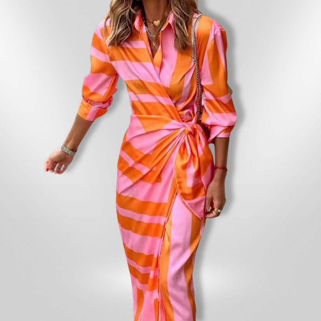 Juniya™ - Printed Wrap Dress