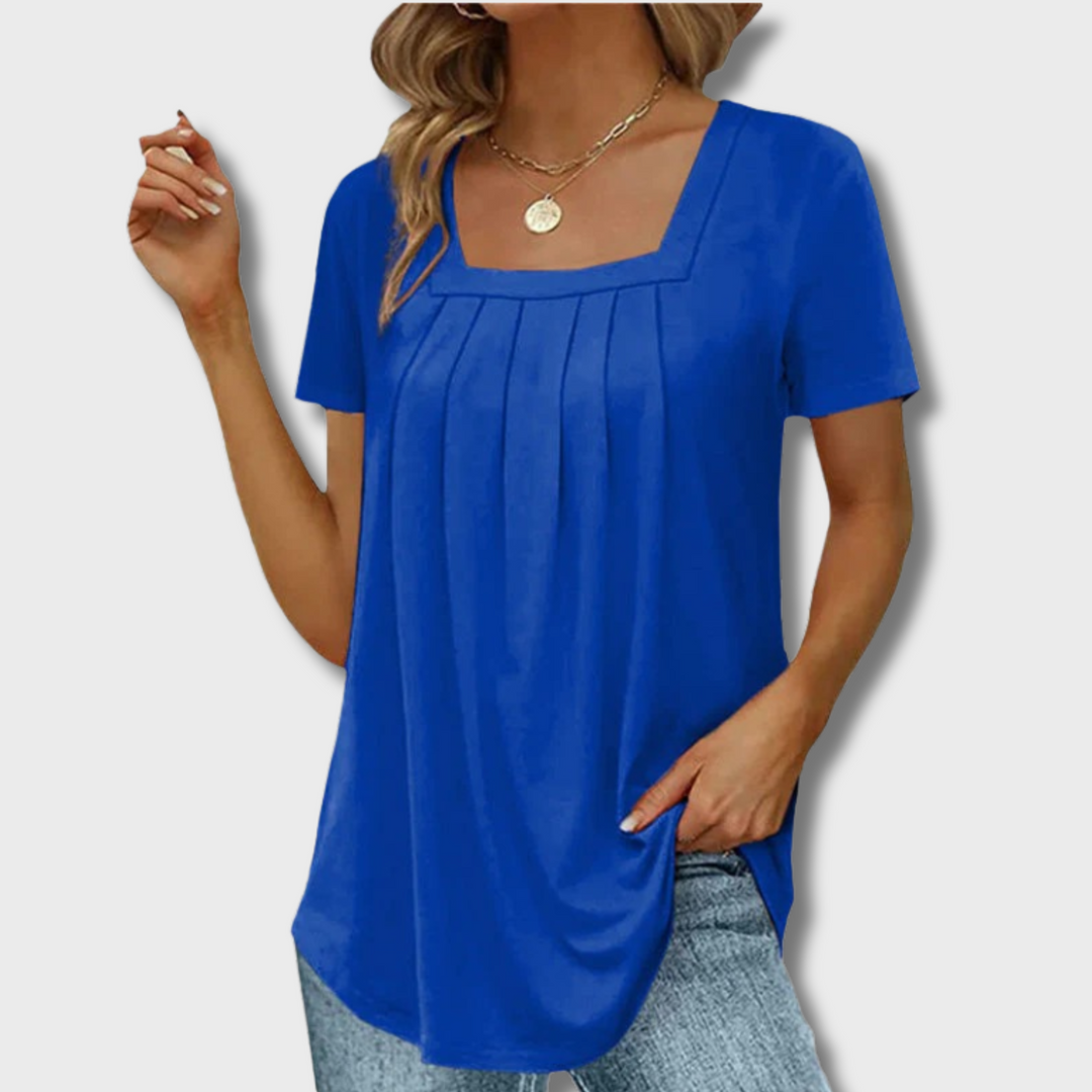 Shelly™ - Pleated Blouse