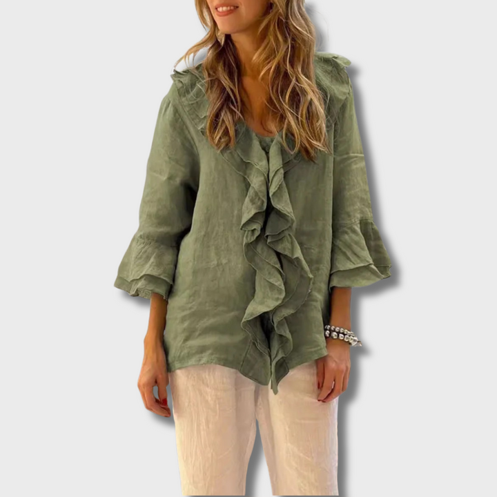 Demelza™ - Ruffled Blouse