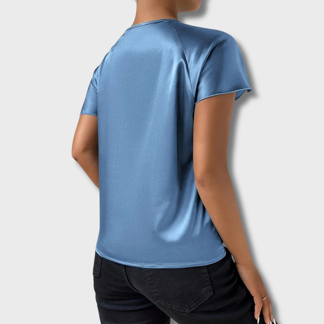 Gail™ - Trendy Top With Unique Shoulder Detail