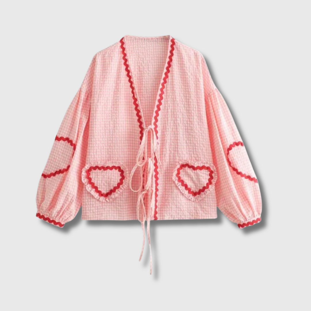 Sheila™ - Heart Blouse