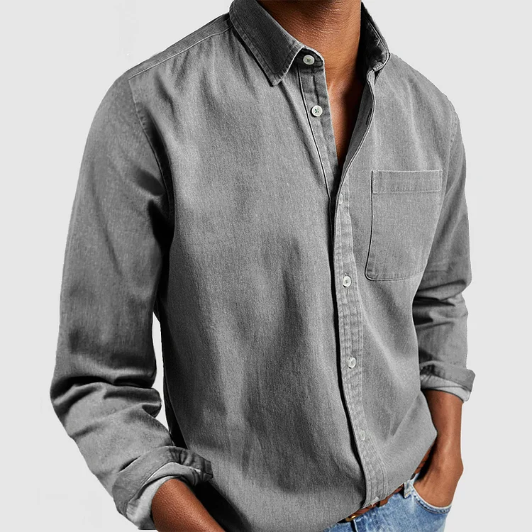 Liam™ - Signature Cotton Tailored Shirt