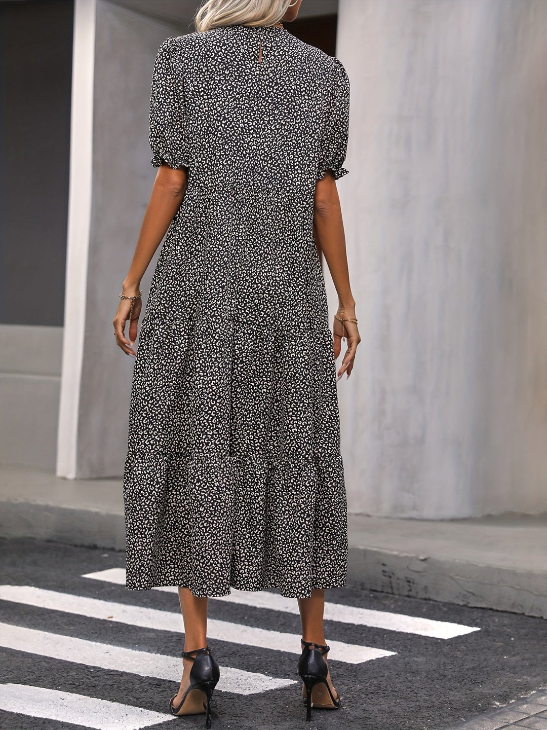 Allison™ - Puff Sleeve Dress