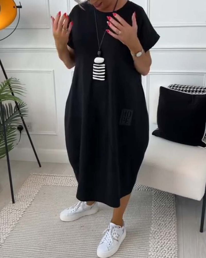 Faelina™ - Short Sleeved Dress