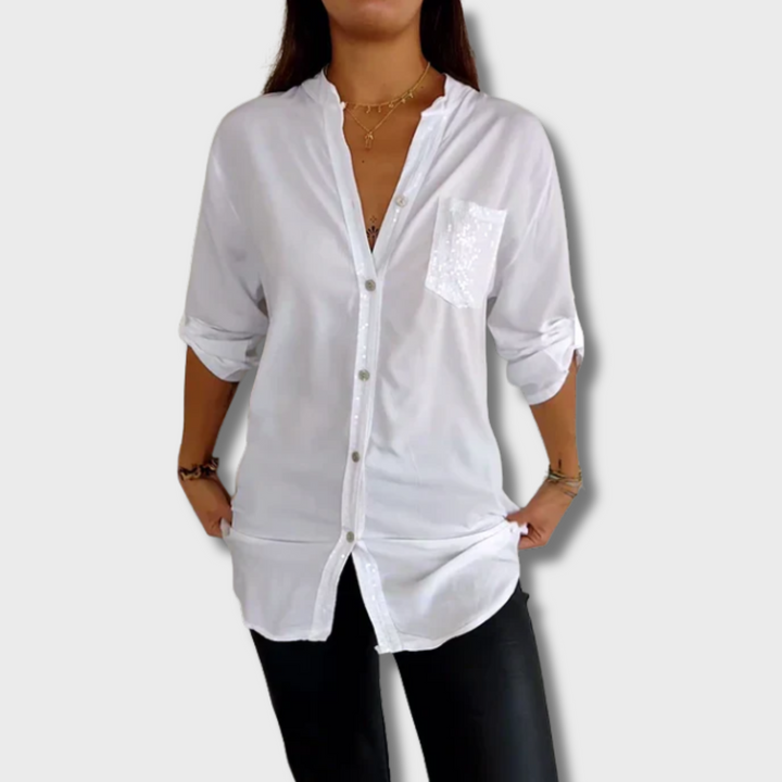 Michele™ - Coastal Chic Top
