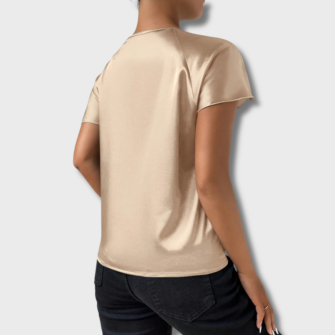 Gail™ - Trendy Top With Unique Shoulder Detail