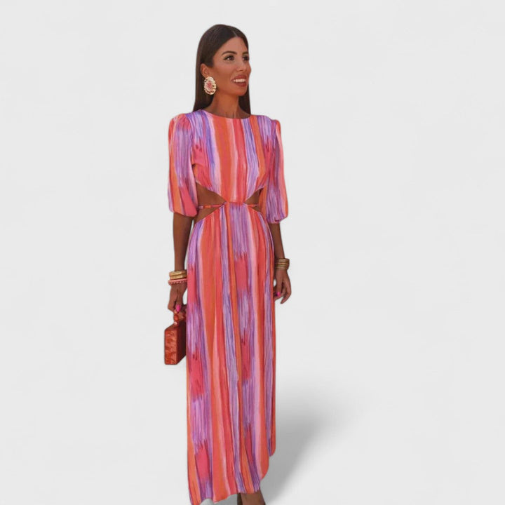 Majar™ - Elegant Dress with Cut-Outs